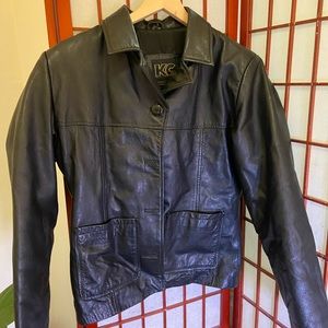 100% leather jacket